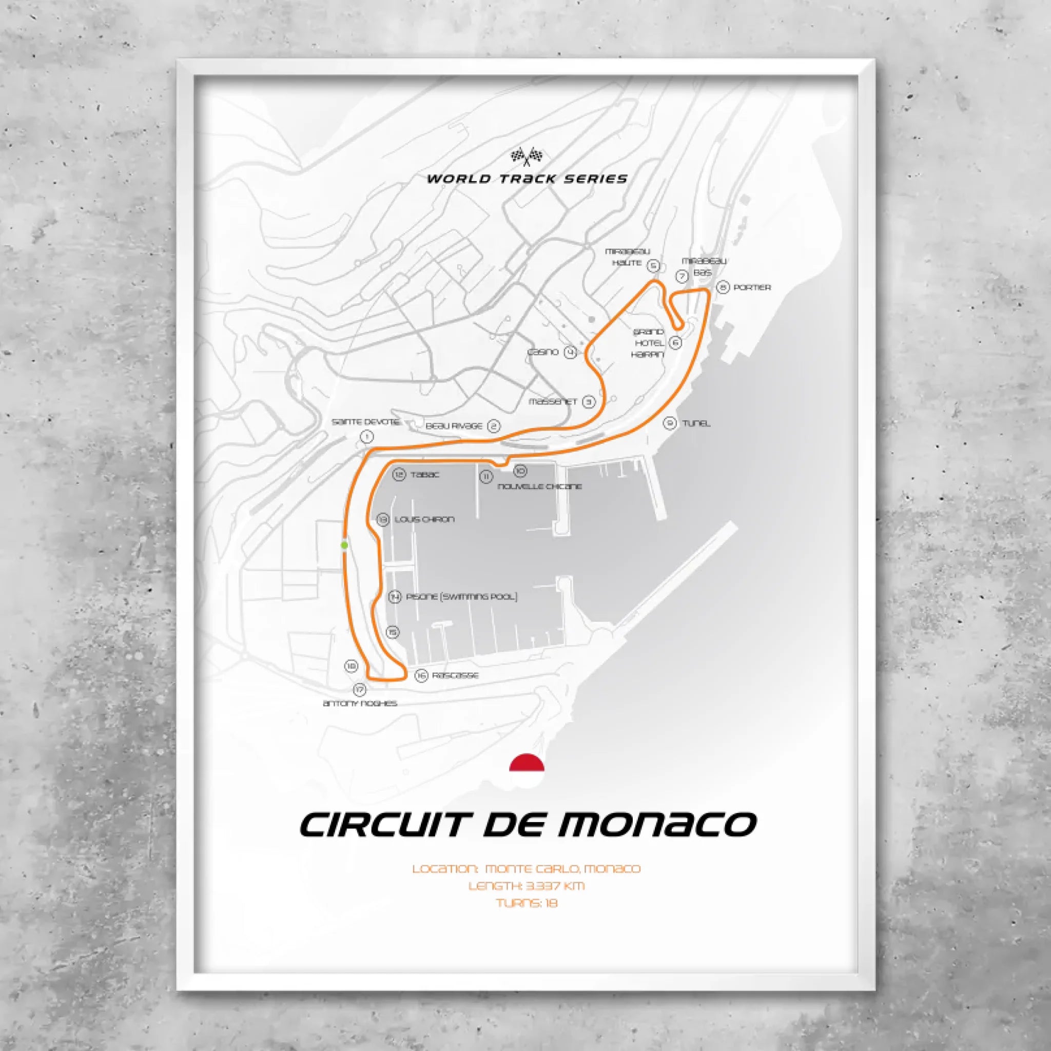 Monte Carlo - Quadro personalizzato