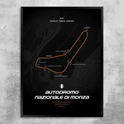 Monza - Custom wall art