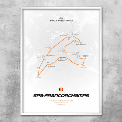 Spa-Francorchamps - Custom wall art