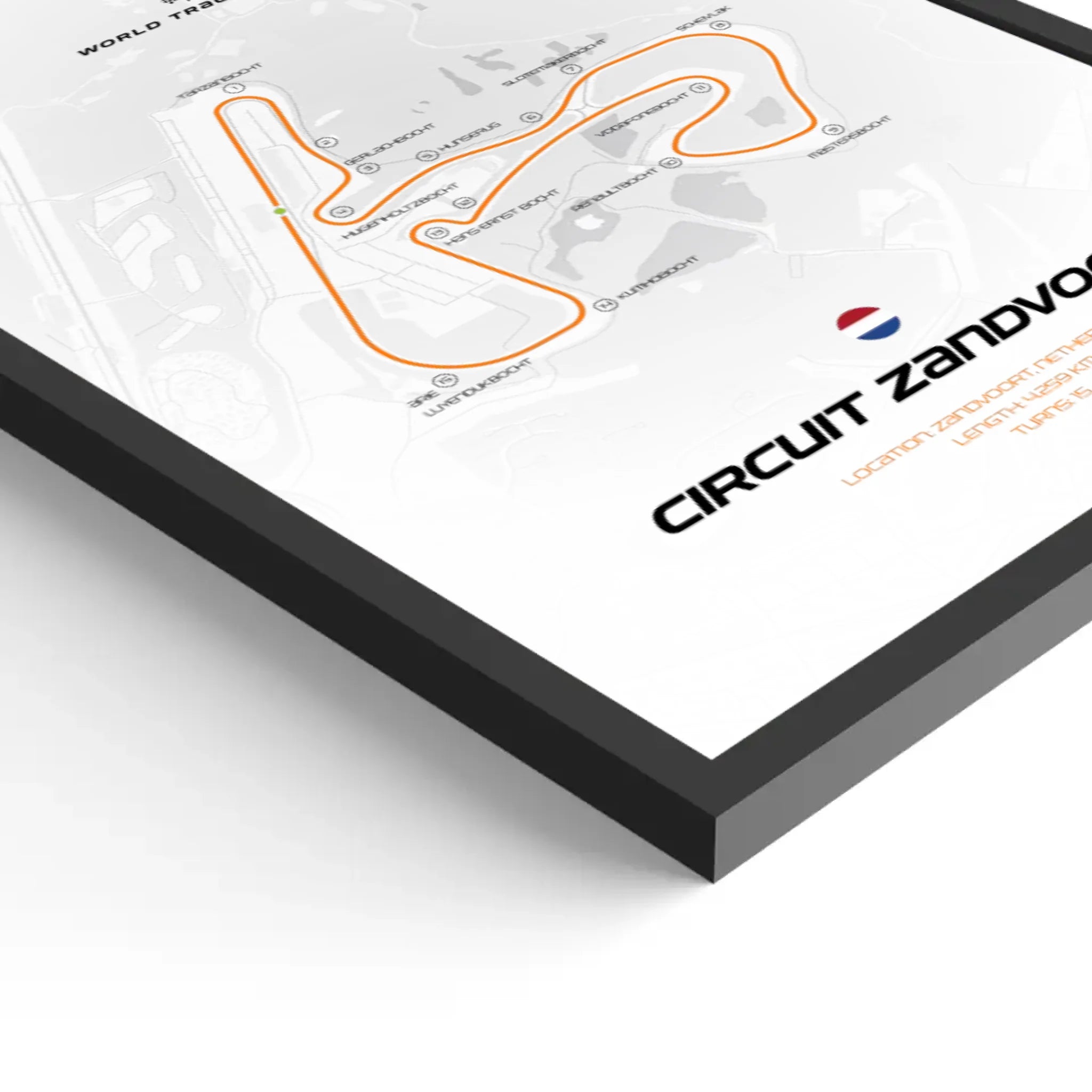 Zandvoort - Personnalisé affiche murale