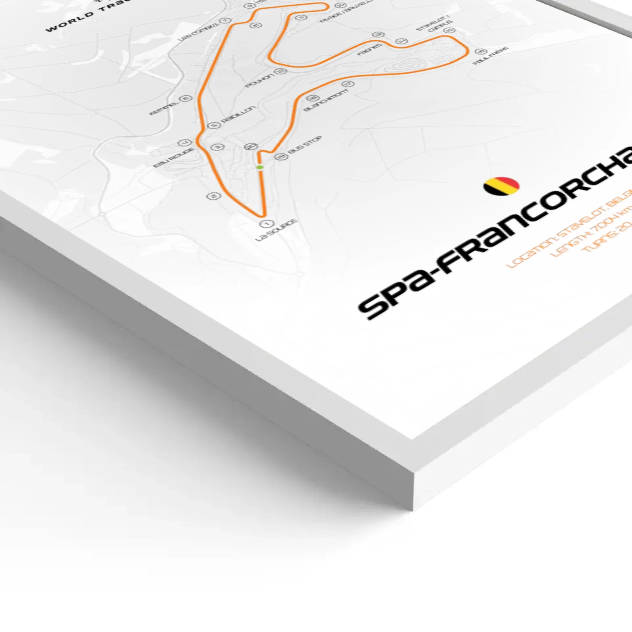 Spa-Francorchamps - Custom wall art