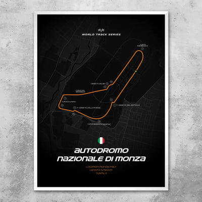 Monza - Custom wall art
