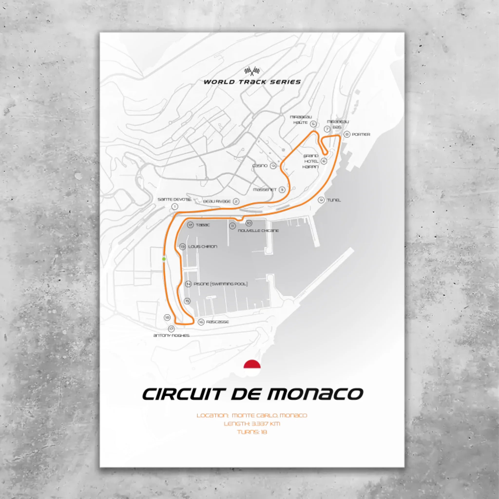 Monte Carlo - Quadro personalizzato