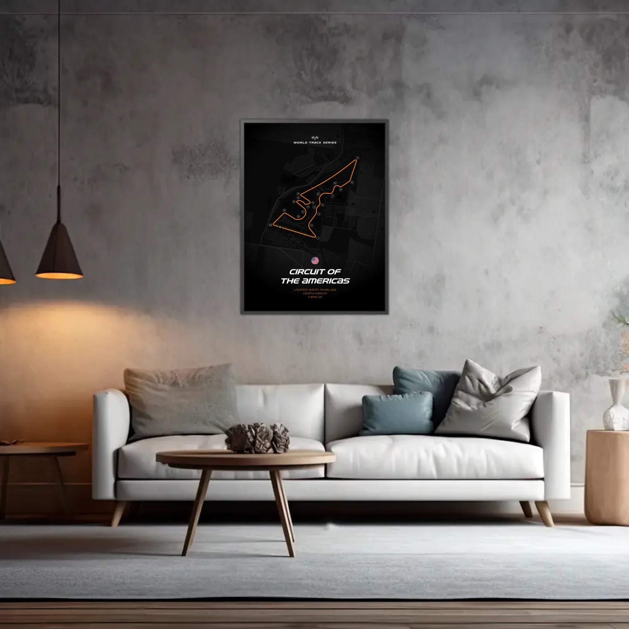 Austin - Personnalisé affiche murale