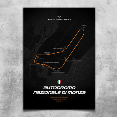 Monza - Custom wall art