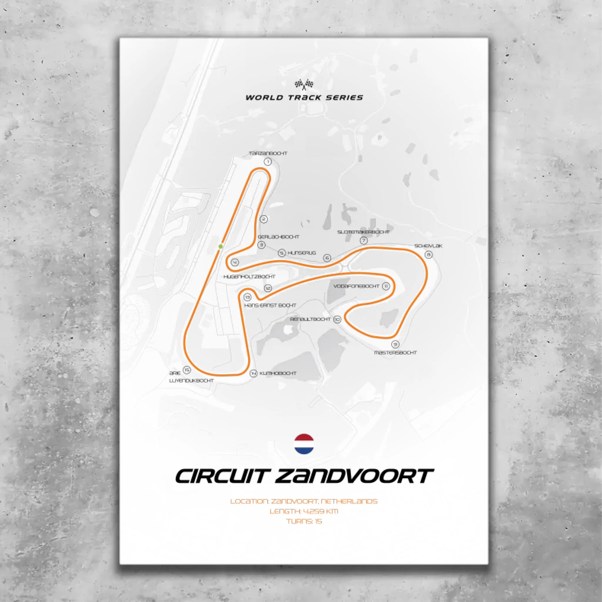 Zandvoort - Quadro personalizzato