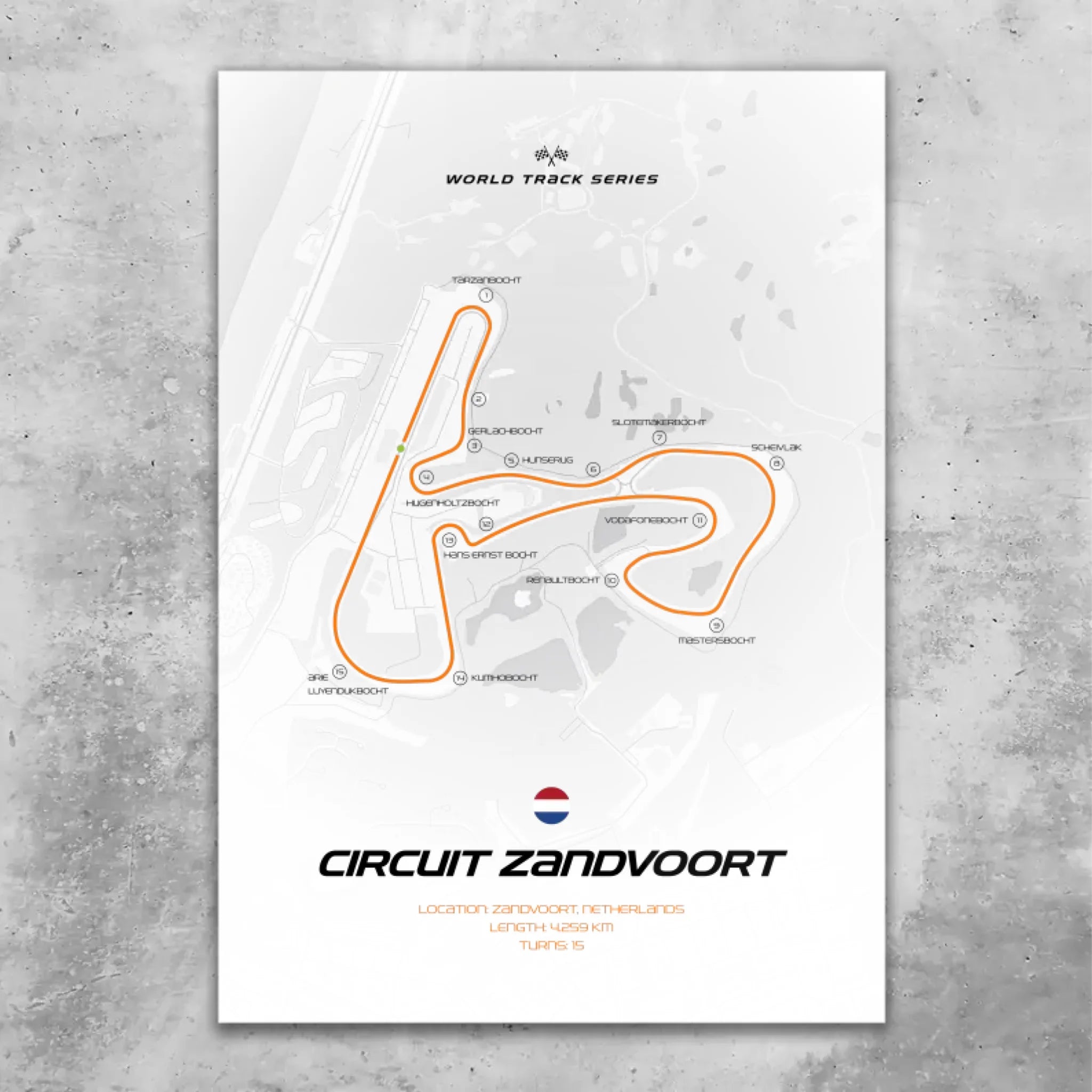 Zandvoort - Quadro personalizzato
