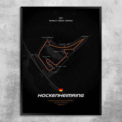 Hockenheimring - Personnalisé affiche murale