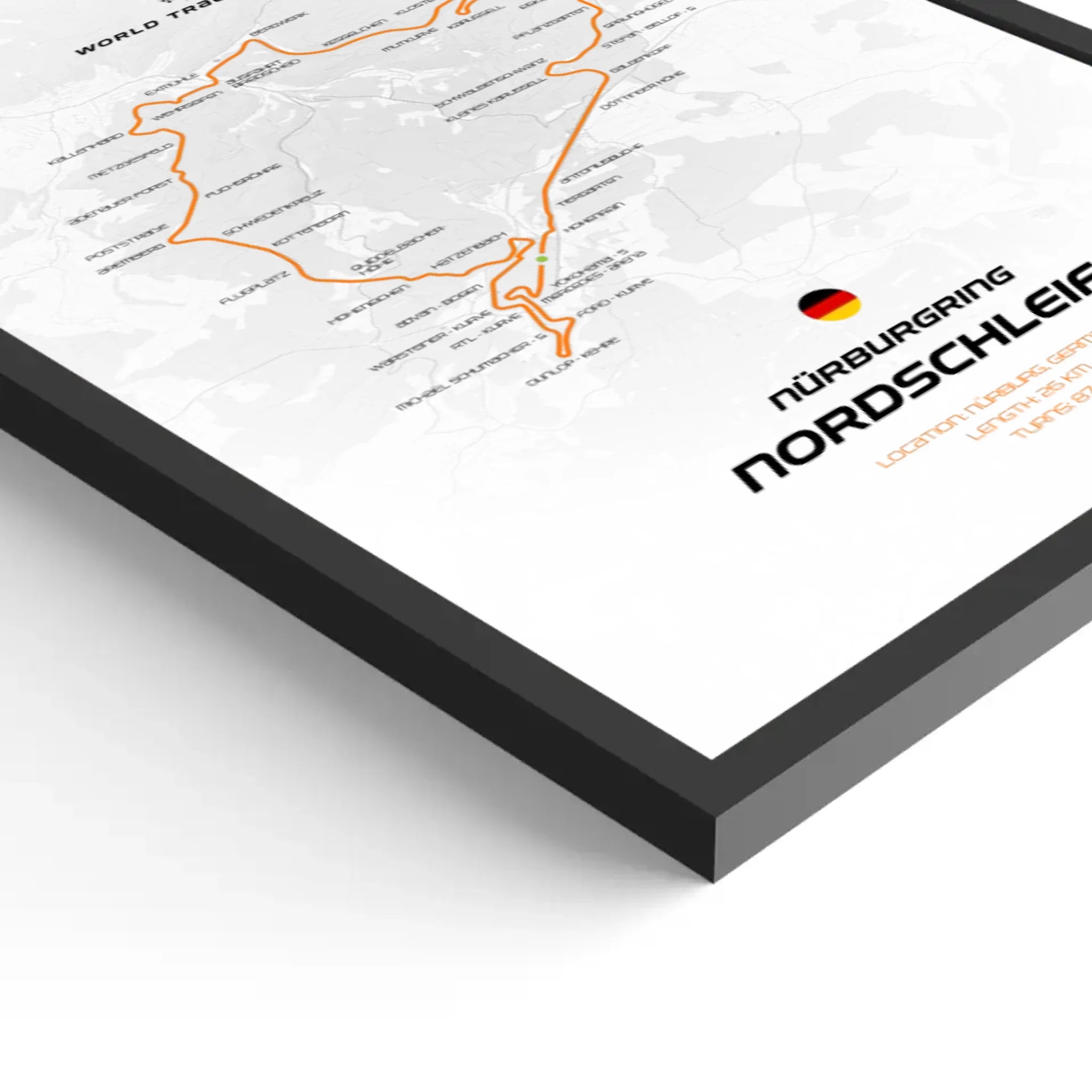 Nürburgring Nordschleife - Individuelles Wandbild