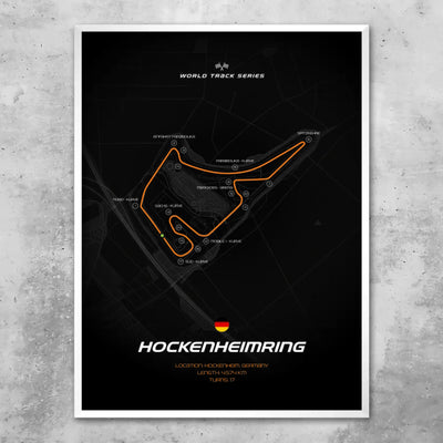 Hockenheimring - Personnalisé affiche murale