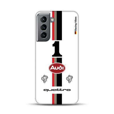 Audi Quattro S1 E2 Pikes Peak Livery - Individuelle Premium Hülle für Samsung
