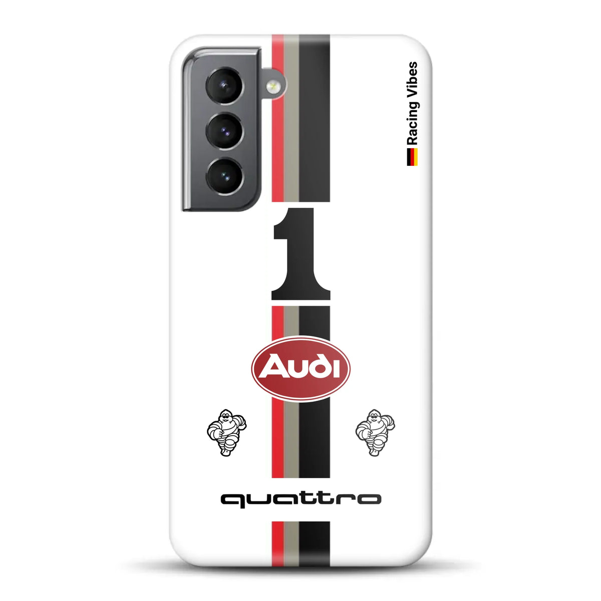 Audi Quattro S1 E2 Pikes Peak Livery - Individuelle Hardcase Hülle für Samsung