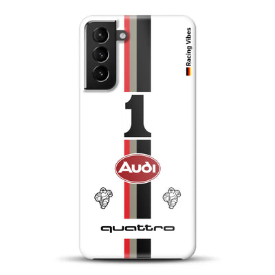 Audi Quattro S1 E2 Pikes Peak Livery - Individuelle Hardcase Hülle für Samsung