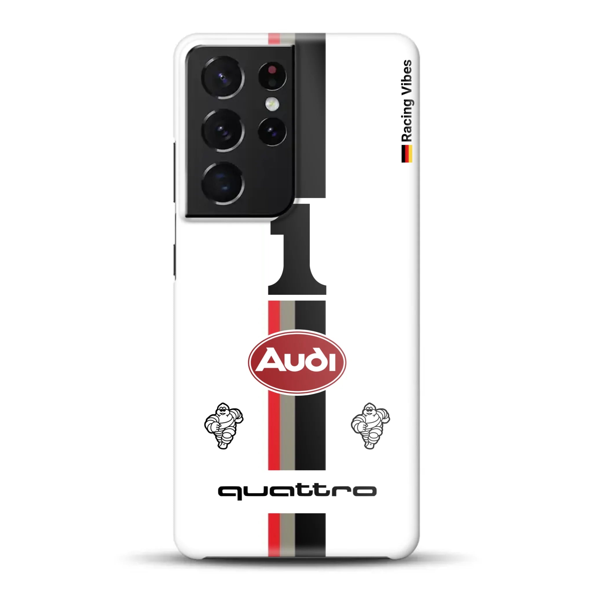 Audi Quattro S1 E2 Pikes Peak Livery - Individuelle Hardcase Hülle für Samsung