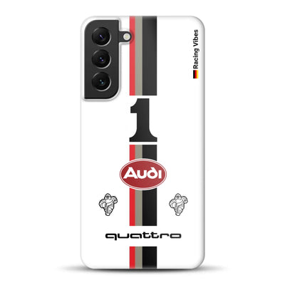 Audi Quattro S1 E2 Pikes Peak Livery - Individuelle Hardcase Hülle für Samsung