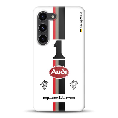 Audi Quattro S1 E2 Pikes Peak Livery - Individuelle Hardcase Hülle für Samsung