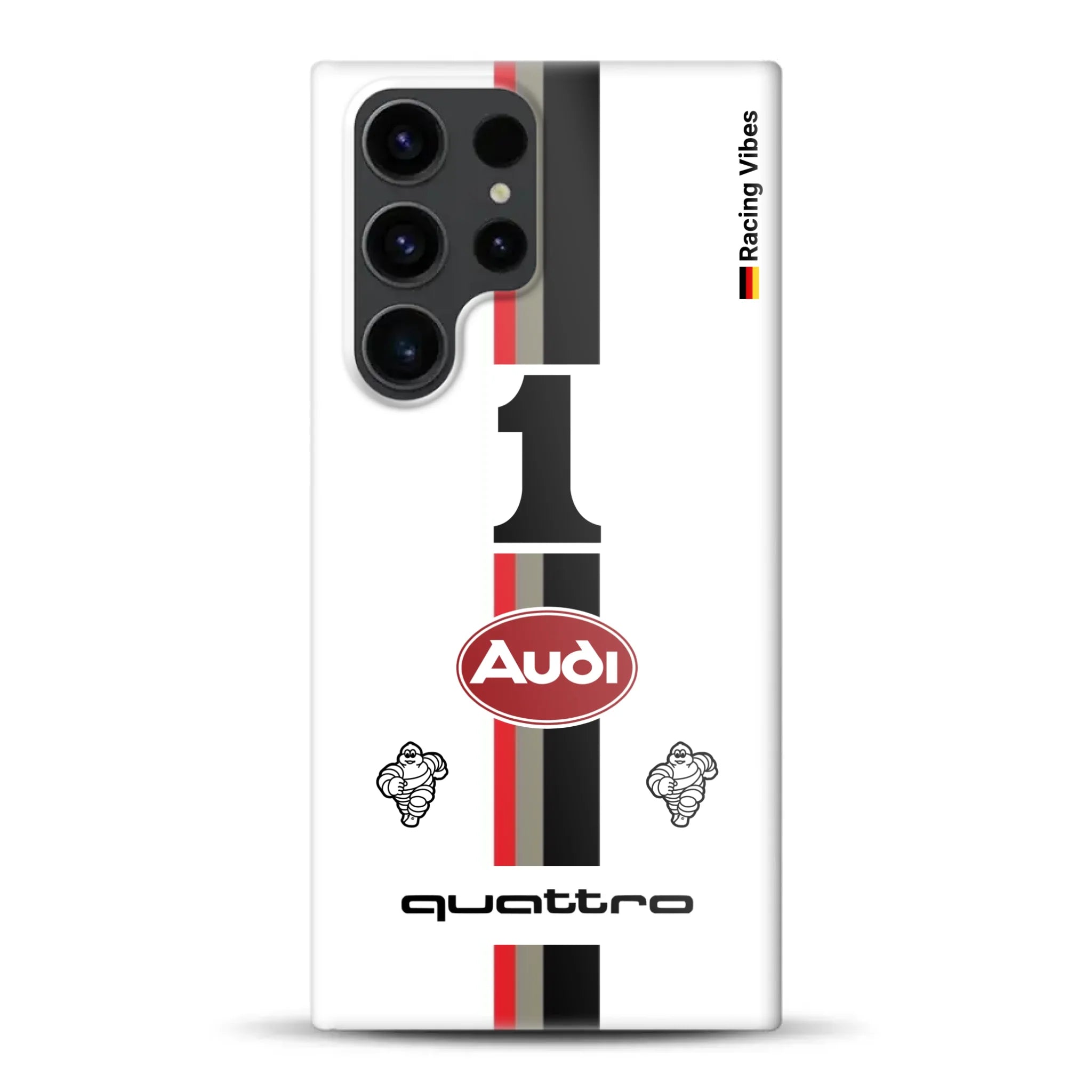 Audi Quattro S1 E2 Pikes Peak Livery - Individuelle Hardcase Hülle für Samsung