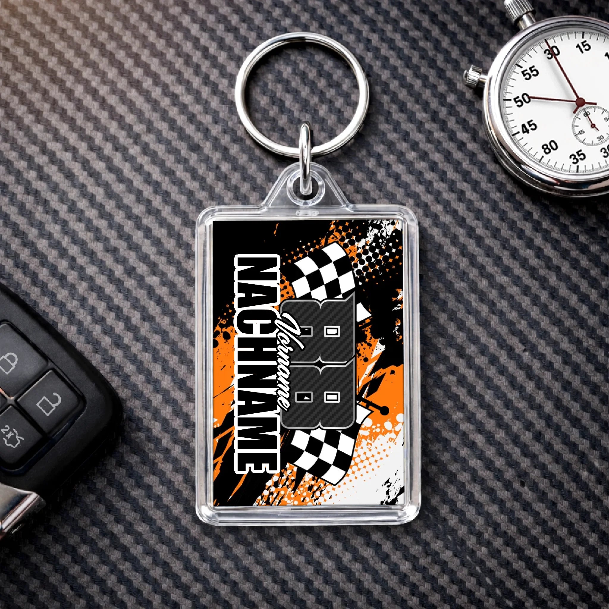 Abstrakt #1 - Personalized keyring