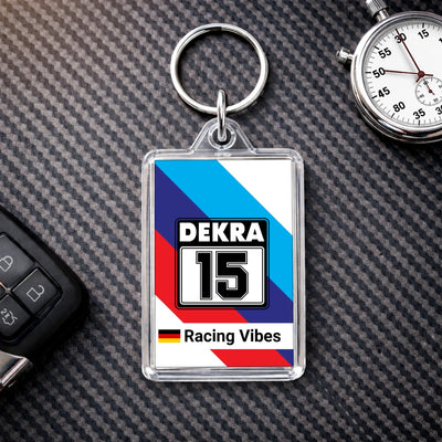 M3 E30 #15 DTM Champion 1989 Livery - Individueller Schlüsselanhänger