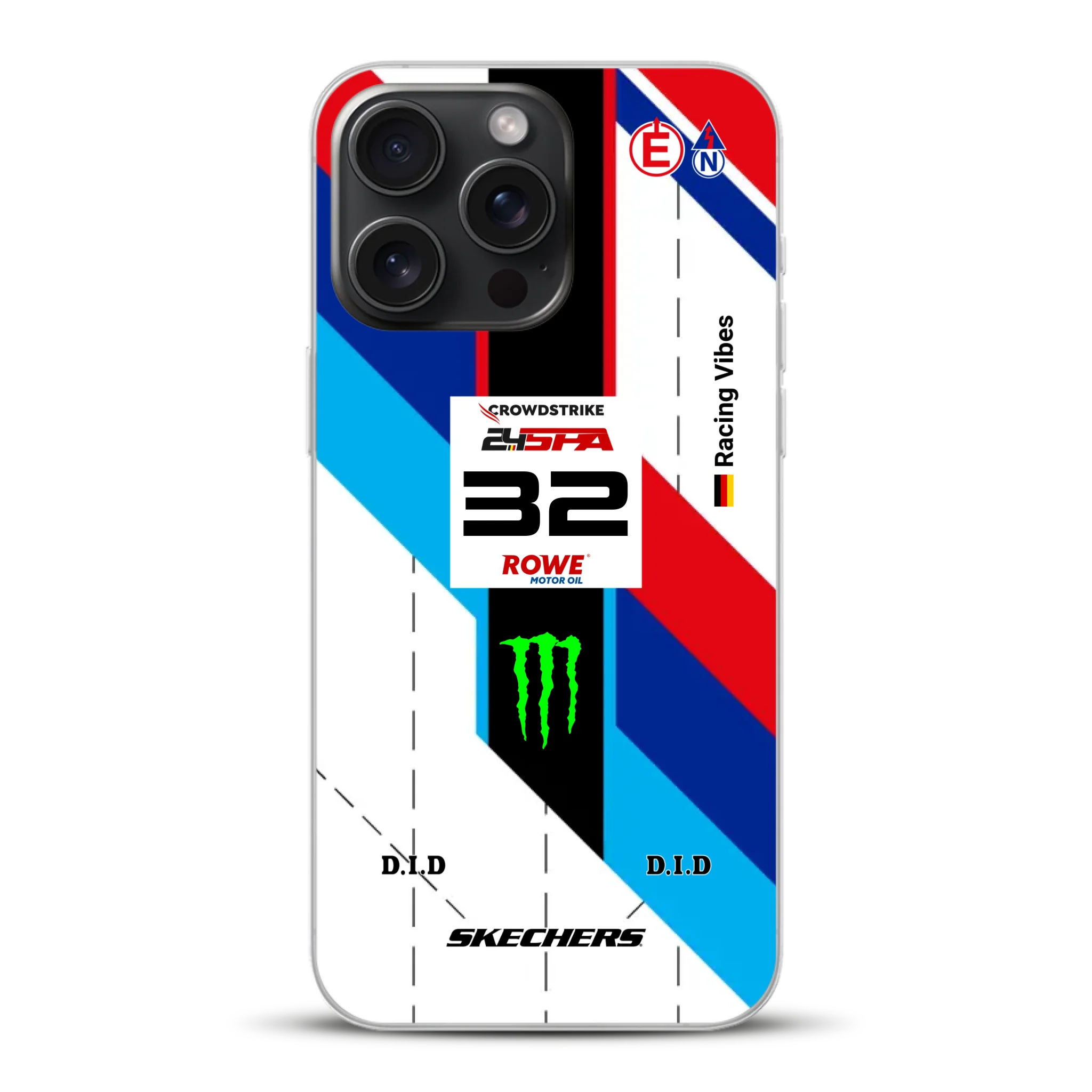 WRT M4 GT3 24h Spa 2024 Livery - Housse de téléphone portable personnalisée pour iPhone