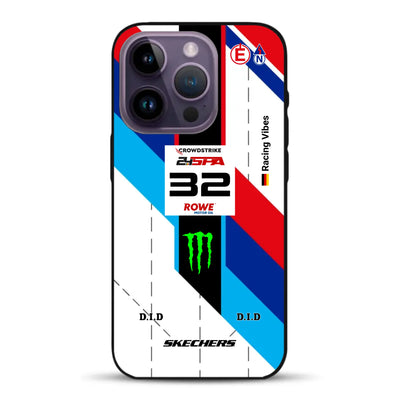 WRT M4 GT3 24h Spa 2024 Livery - Housse de téléphone portable personnalisée pour iPhone