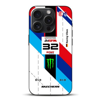 WRT M4 GT3 24h Spa 2024 Livery - Housse de téléphone portable personnalisée pour iPhone