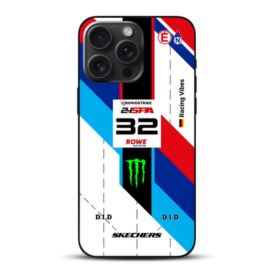 WRT M4 GT3 24h Spa 2024 Livery - Housse de téléphone portable personnalisée pour iPhone