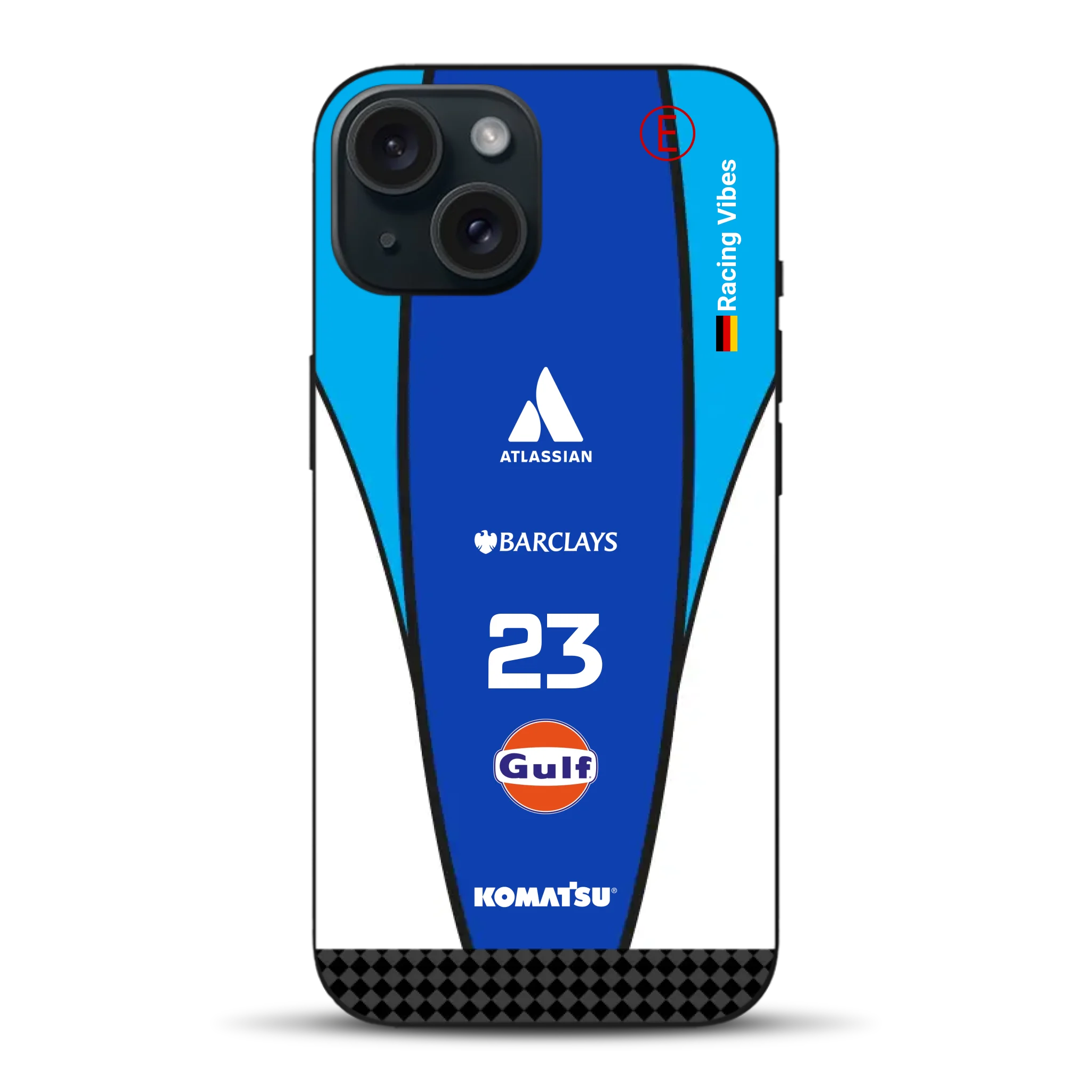 Williams F1 2026 FW 48 Livery - Housse de téléphone portable personnalisée pour iPhone