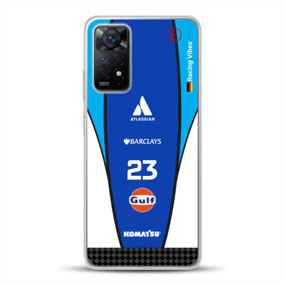 Williams F1 2026 FW 48 Livery - Individuelle Handyhülle für Xiaomi