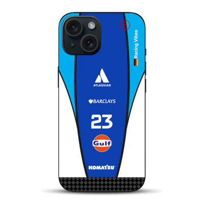 Williams F1 2026 FW 48 Livery - Custodia per cellulare personalizzata per iPhone