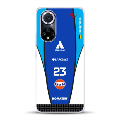Williams F1 2026 FW 48 Livery - Housse de téléphone portable personnalisée pour Huawei