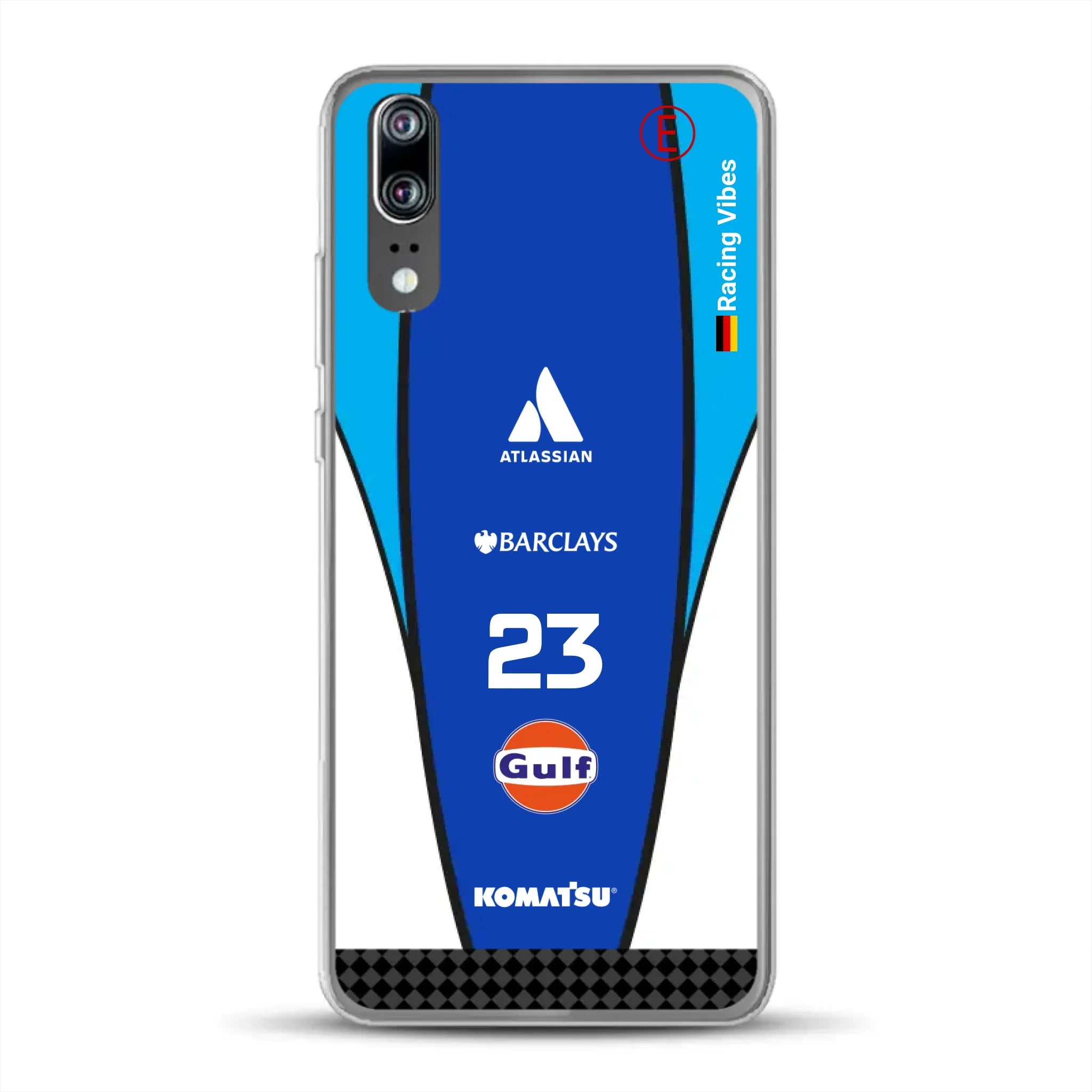 Williams F1 2026 FW 48 Livery - Housse de téléphone portable personnalisée pour Huawei