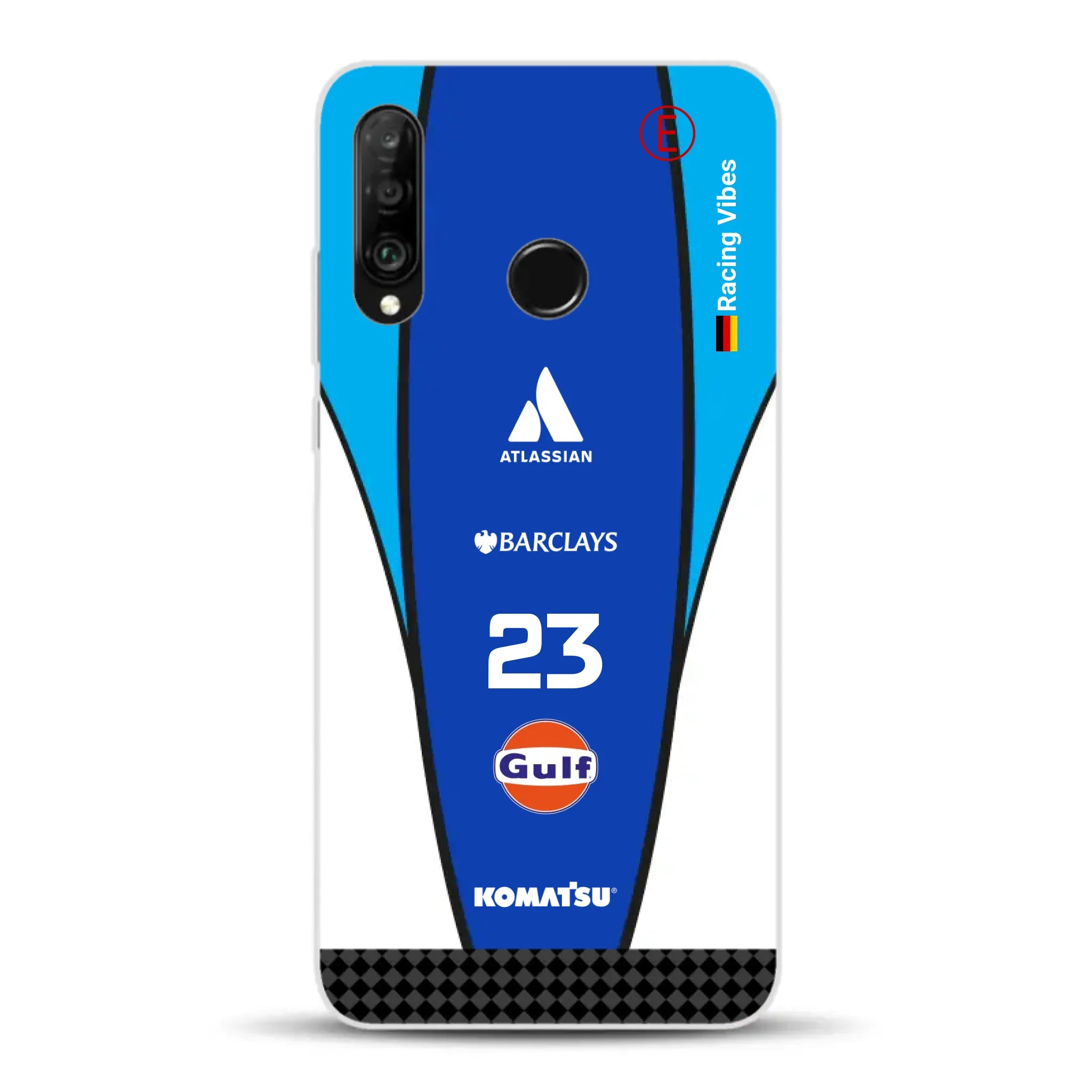 Williams F1 2026 FW 48 Livery - Housse de téléphone portable personnalisée pour Huawei
