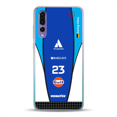 Williams F1 2026 FW 48 Livery - Housse de téléphone portable personnalisée pour Huawei
