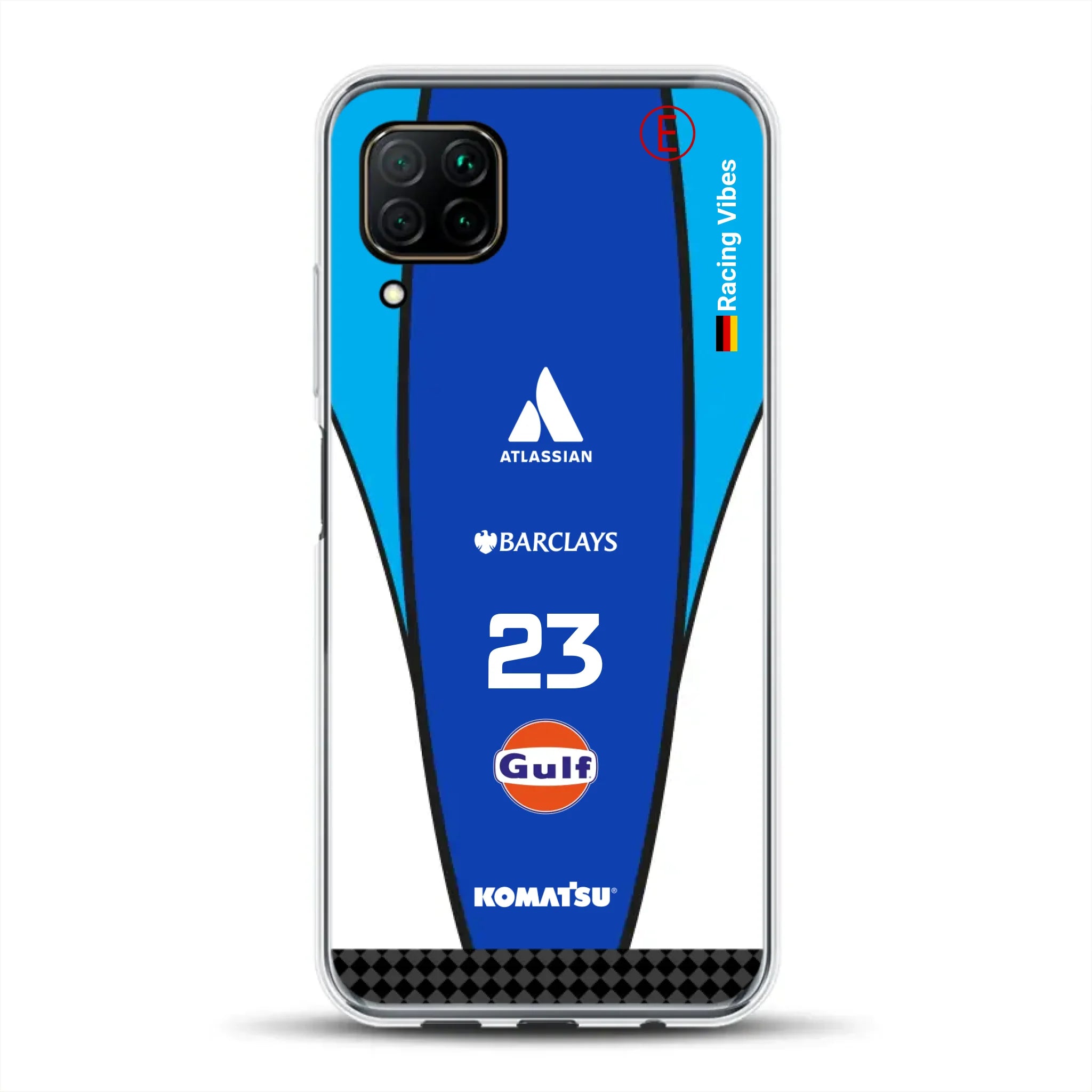 Williams F1 2026 FW 48 Livery - Housse de téléphone portable personnalisée pour Huawei