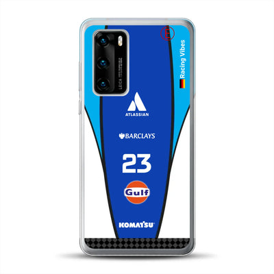 Williams F1 2026 FW 48 Livery - Housse de téléphone portable personnalisée pour Huawei