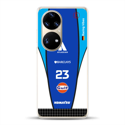 Williams F1 2026 FW 48 Livery - Housse de téléphone portable personnalisée pour Huawei