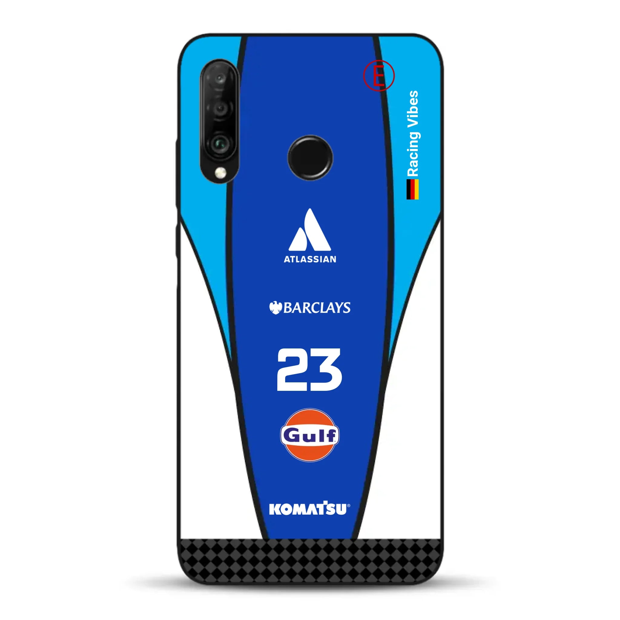 Williams F1 2026 FW 48 Livery - Housse de téléphone portable personnalisée pour Huawei