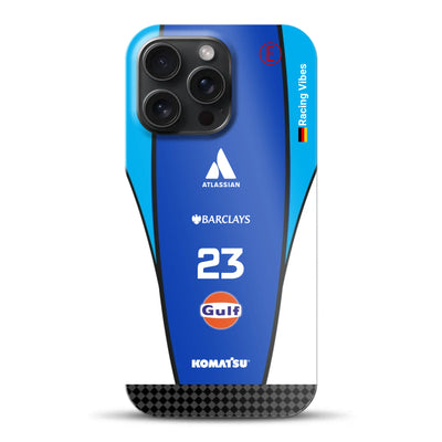 Williams F1 2026 FW 48 Livery - Custodia rigida per iPhone