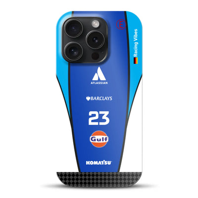 Williams F1 2026 FW 48 Livery - Custodia rigida per iPhone