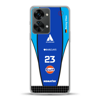 Williams F1 2026 FW 48 Livery - Housse de téléphone portable personnalisée