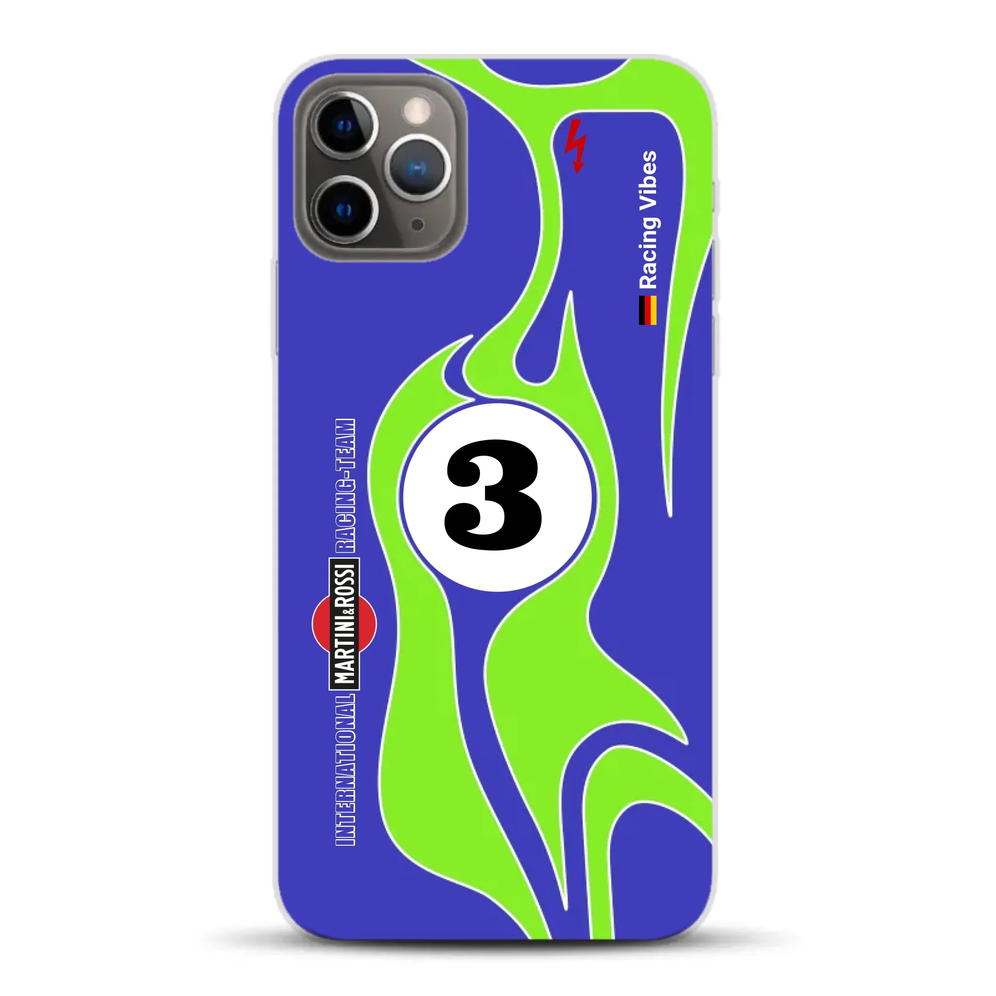 Porsche 917/021 “Hippie” 1970 Endurance Livery - Housse de téléphone portable personnalisée pour iPhone