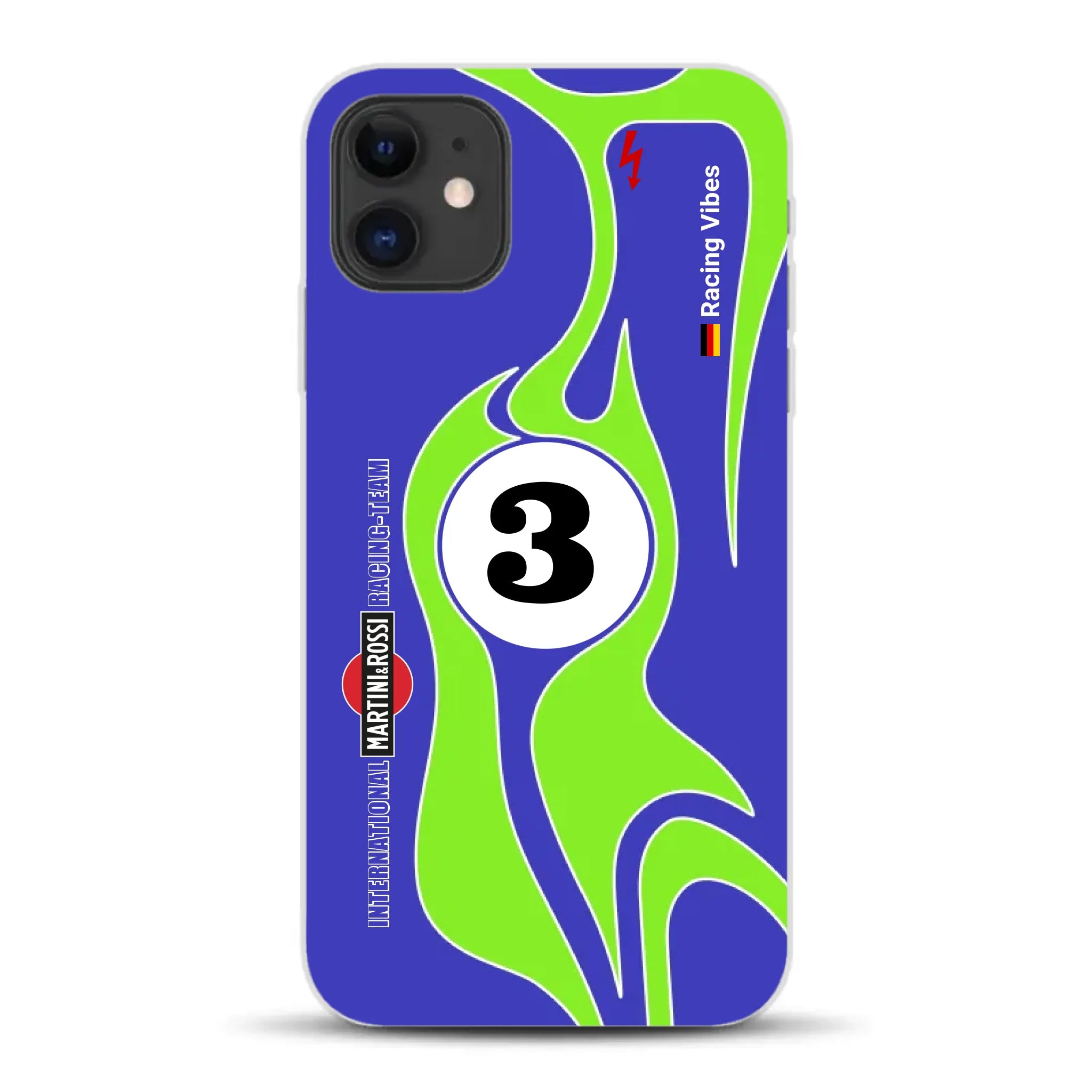 Porsche 917/021 “Hippie” 1970 Endurance Livery - Housse de téléphone portable personnalisée pour iPhone