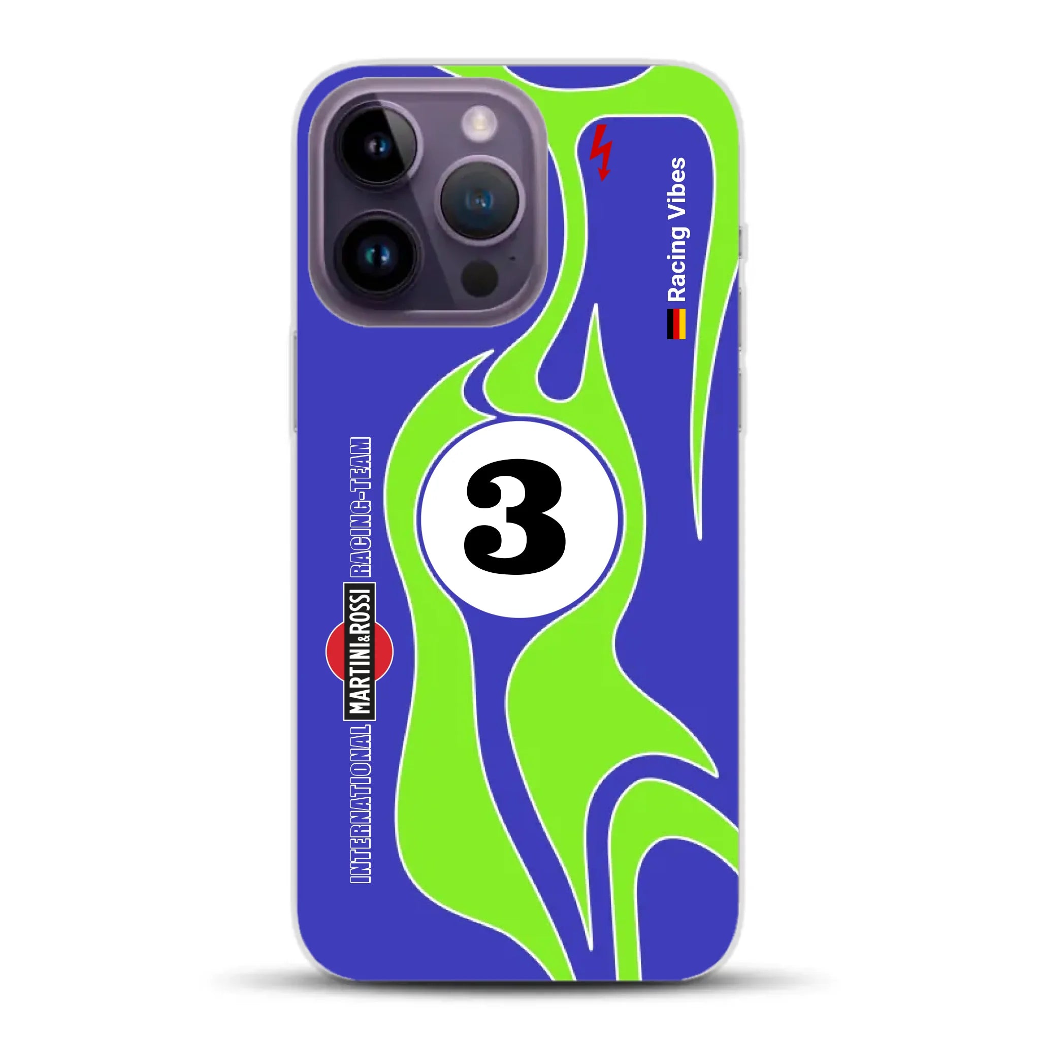 Porsche 917/021 “Hippie” 1970 Endurance Livery - Housse de téléphone portable personnalisée pour iPhone