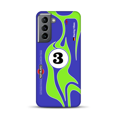Porsche 917/021 “Hippie” 1970 Endurance Livery - Individuelle Premium Hülle für Samsung