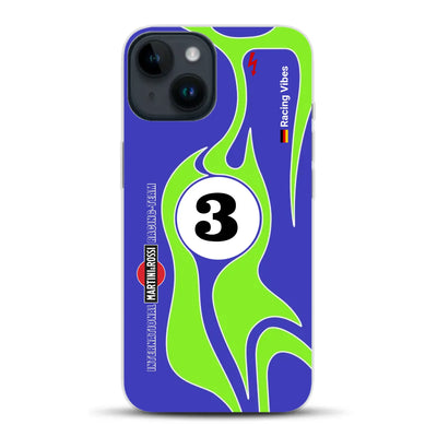 Porsche 917/021 “Hippie” 1970 Endurance Livery - Housse de téléphone portable personnalisée pour iPhone