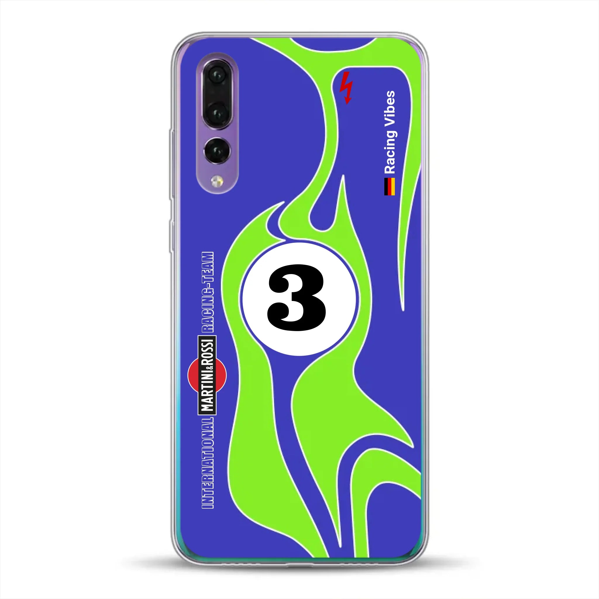 Porsche 917/021 “Hippie” 1970 Endurance Livery - Custodia per cellulare personalizzata per Huawei