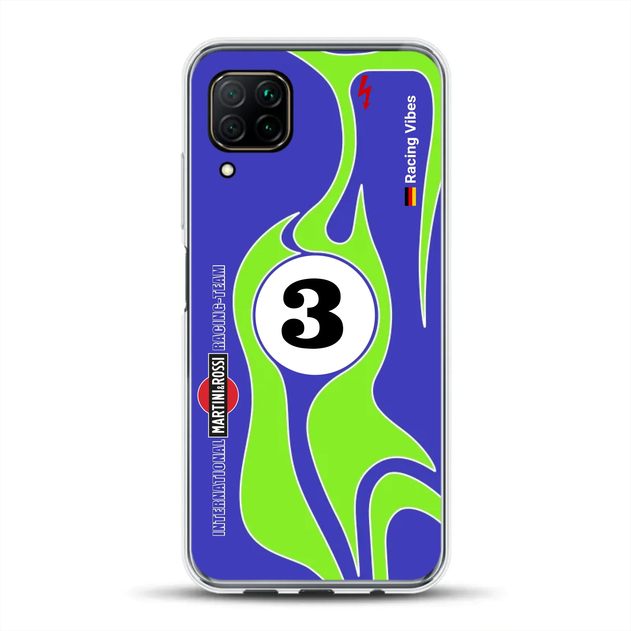 Porsche 917/021 “Hippie” 1970 Endurance Livery - Custodia per cellulare personalizzata per Huawei