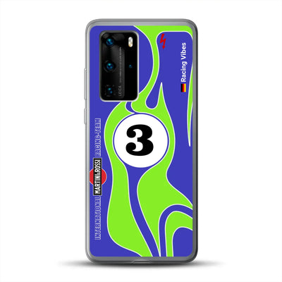Porsche 917/021 “Hippie” 1970 Endurance Livery - Custodia per cellulare personalizzata per Huawei