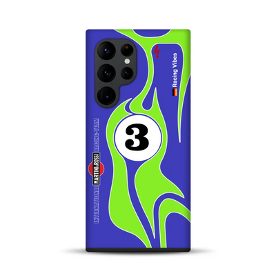 Porsche 917/021 “Hippie” 1970 Endurance Livery - Individuelle Premium Hülle für Samsung